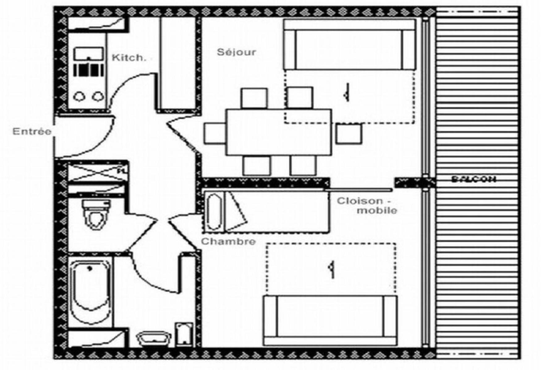 Residence Aravis - Appartement Confortable - Centre Station - Balcon Mae-2144 Saint-Martin-de-Belleville Exteriör bild